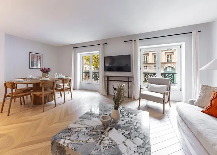 Brand New 3 Bedrooms Facing Madeleine St Honore Paris